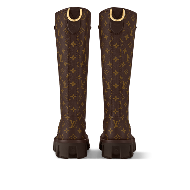 saint laurent kate studded mid calf boots item